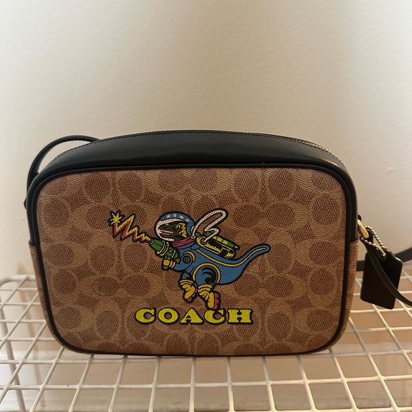 Coach Handbags - COACH Cosmic Coach Jamie Camera Bag In Signature Canvas With Rexy Print